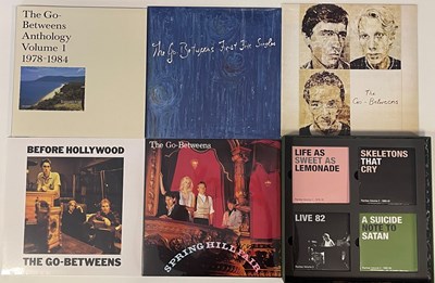 Lot 56 - THE GO-BETWEENS - G STANDS FOR GO-BETWEENS: THE GO-BETWEENS ANTHOLOGY VOLUME 1 (2015 LP/CD BOX SET - DOMINO REWIG89X)