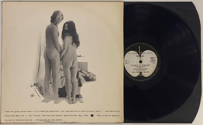 Lot 49 - JOHN LENNON & YOKO ONO - TWO VIRGINS LP (ORIGINAL UK COPY - SAPCOR 2/613012)