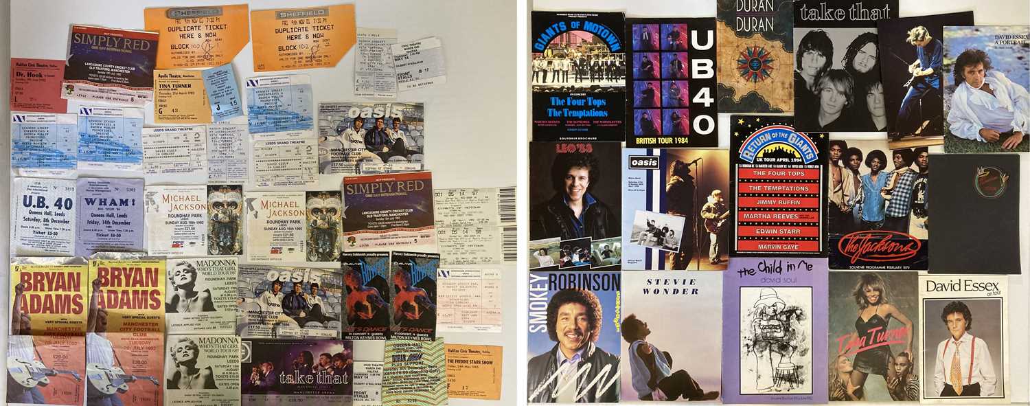 Lot 112 - CONCERT PROGRAMMES, TICKETS AND BOOKS