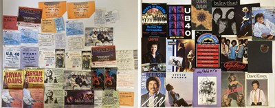 Lot 112 - CONCERT PROGRAMMES, TICKETS AND BOOKS