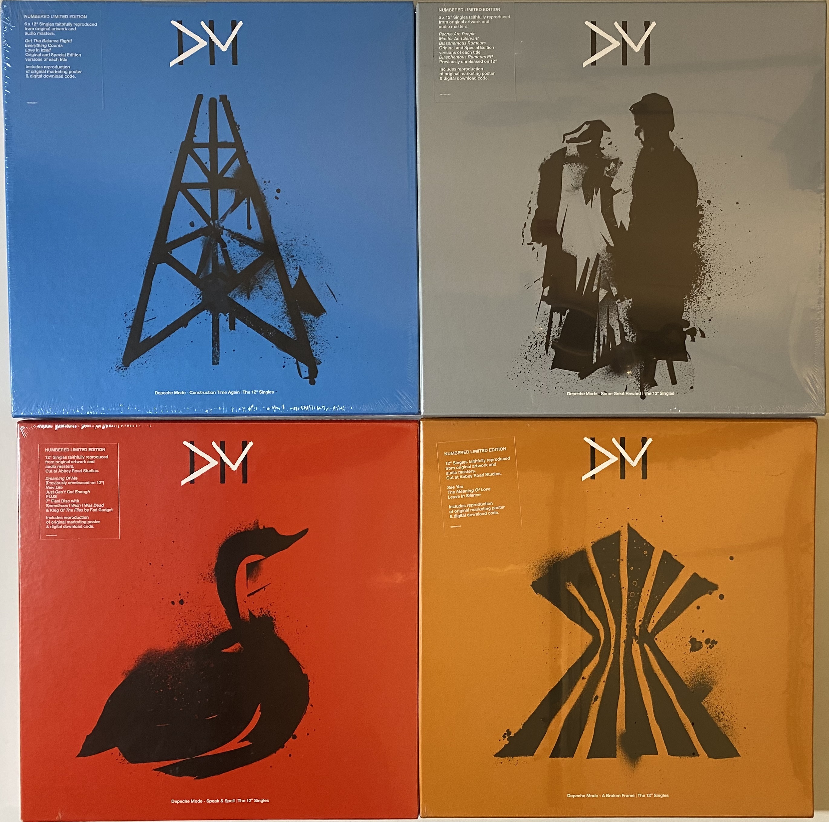 Lot 755 - DEPECHE MODE - THE 12" SINGLES (SEALED