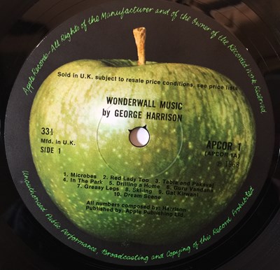 Lot 55 - GEORGE HARRISON - WONDERWALL MUSIC MONO LP (ORIGINAL UK PRESSING - APCOR 1)