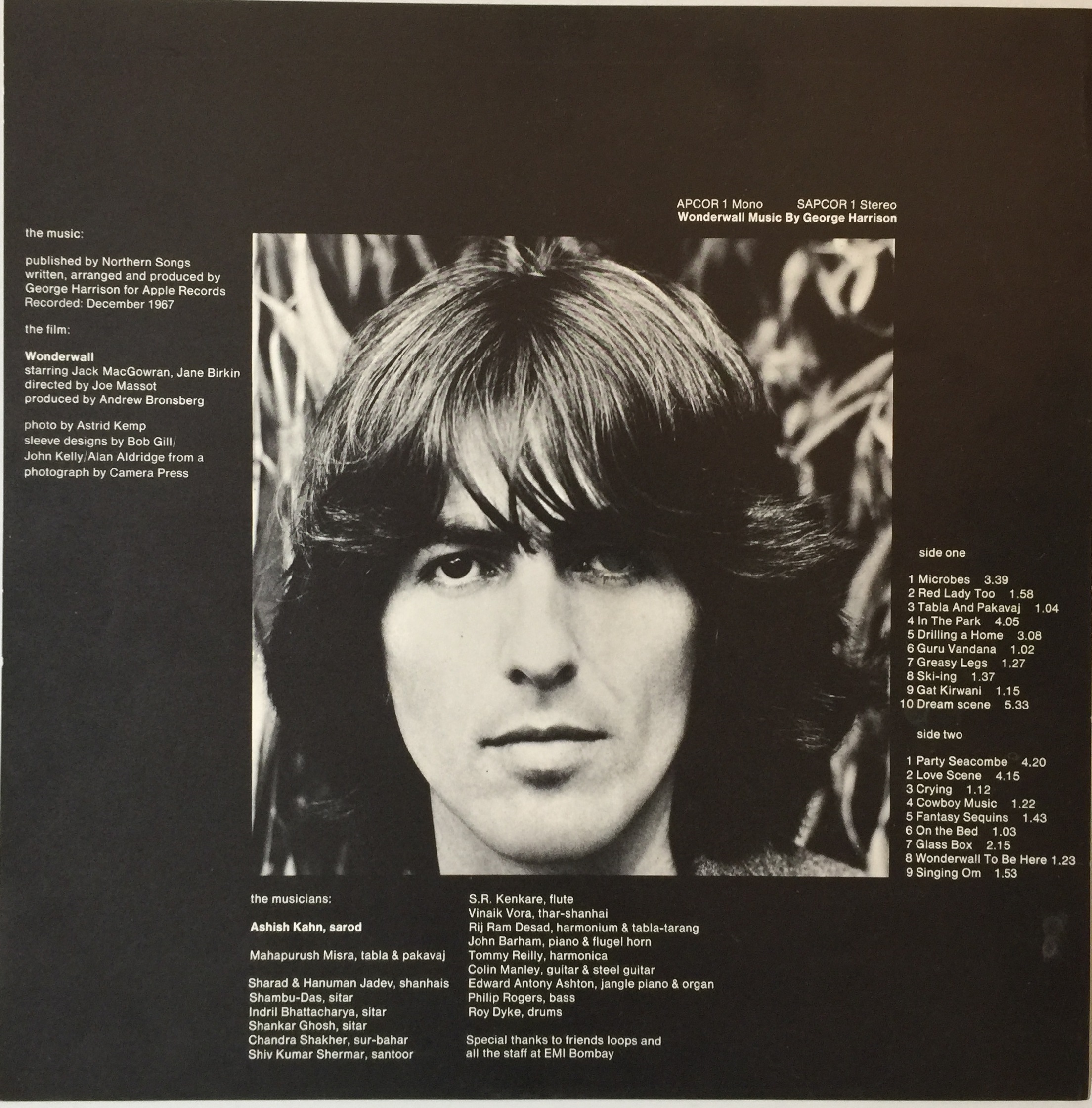 感謝価格 George HARRISON Wonderwall Music UK Appl pebtech.com.br