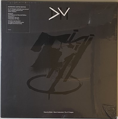 Lot 759 - DEPECHE MODE - BLACK CELEBRATION: THE 12" SINGLES 12" (LIMITED NUMBERED BOX SET - 12DMBOX05)