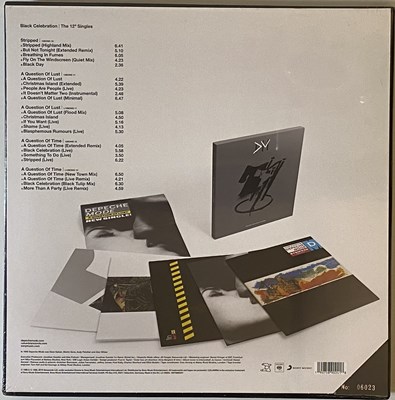 Lot 759 - DEPECHE MODE - BLACK CELEBRATION: THE 12" SINGLES 12" (LIMITED NUMBERED BOX SET - 12DMBOX05)