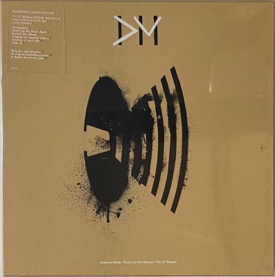 Lot 760 - DEPECHE MODE - MUSIC FOR THE MASSES: THE 12" SINGLES (LIMITED NUMBERED SET - 12DMBOX06)