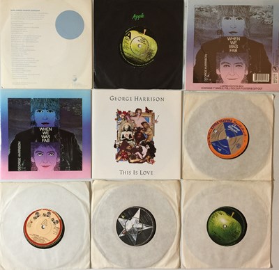 Lot 24 - GEORGE HARRISON/RINGO STARR - UK 7" COLLECTION WITH PROMOS