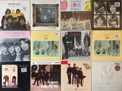 Lot 26 - THE BEATLES - 7" PICTURE SLEEVE RELEASES