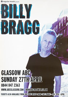 Lot 212 - BILLY BRAGG POSTERS