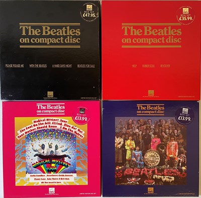 Lot 38 - THE BEATLES - HMV CD BOX SETS