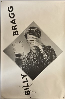 Lot 215 - BILLY BRAGG BARNEY BUBBLES POSTERS