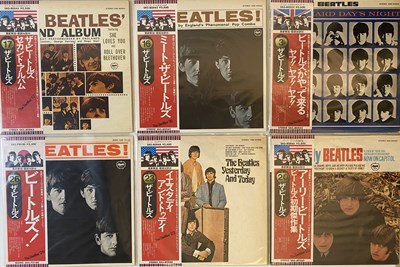 Lot 57 - THE BEATLES - JAPANESE PRESSING LPs (1970s/1980s)