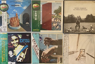 Lot 58 - SOLO BEATLES/APPLE ARTISTS - JAPANESE PRESSING LPs