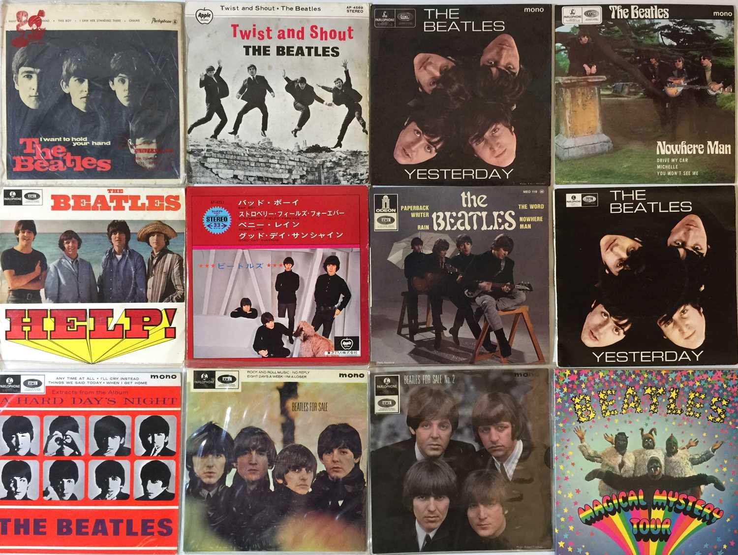 Ep Collection Lot 61 - THE BEATLES - EP COLLECTION (UK & OVERSEAS)