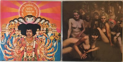 Lot 709 - THE JIMI HENDRIX EXPERIENCE - ELECTRIC LADYLAND/AXIS: BOLD AS LOVE LPs (UK PRESSINGS)