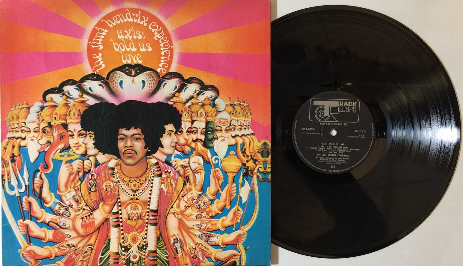 Lot 709 THE JIMI HENDRIX EXPERIENCE ELECTRIC