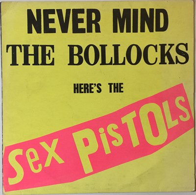 Lot 711 - SEX PISTOLS - NEVER MIND THE BOLLOCKS LP (BLANK BACK - V2086)