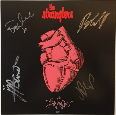 Lot 712 - THE STRANGLERS - LA FOLIE LP (LIMITED EDITION SIGNED 2018 COPY - CGLP 7)