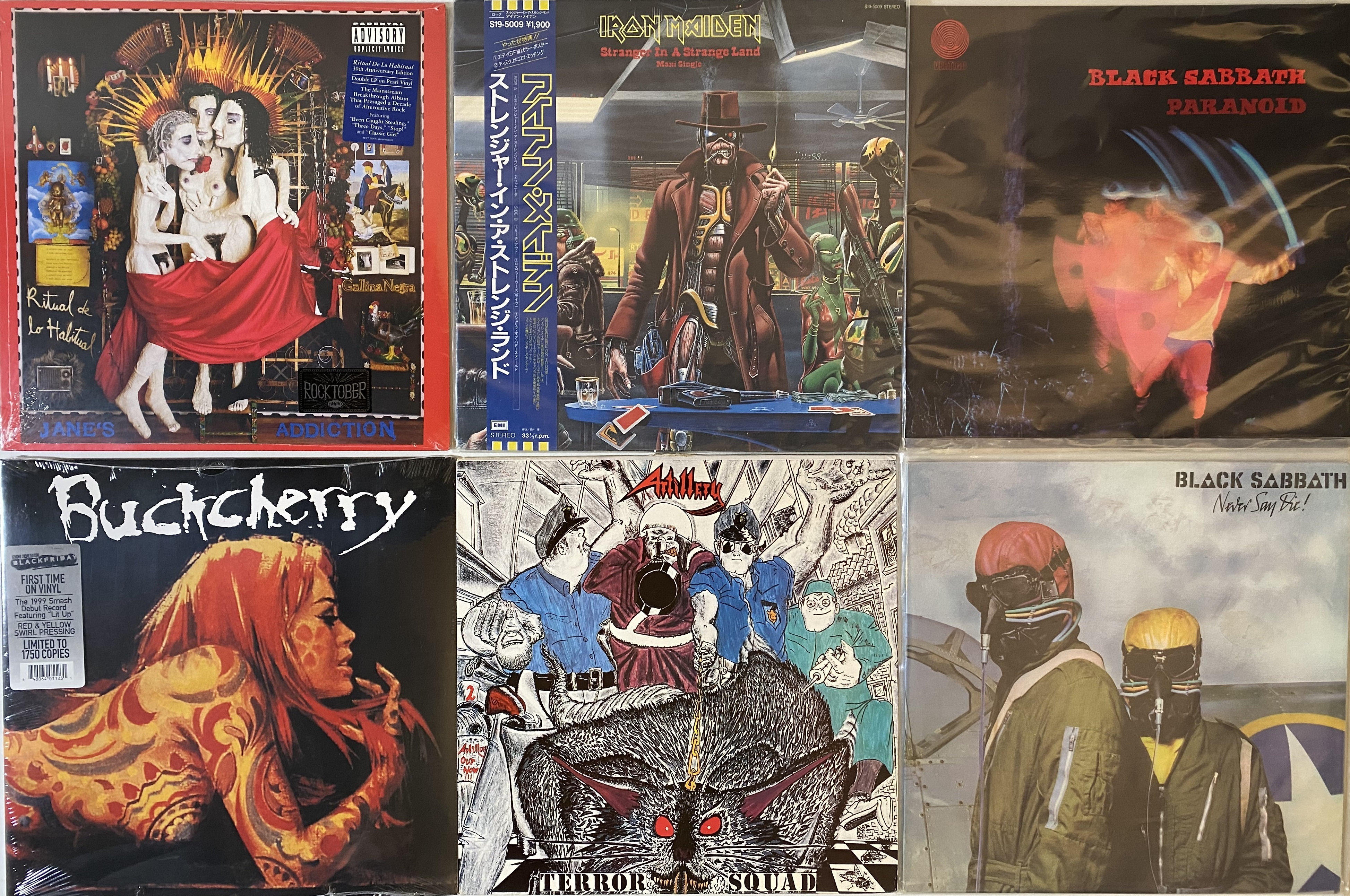 Lot 716 - METAL/HEAVY ROCK - LP COLLECTION