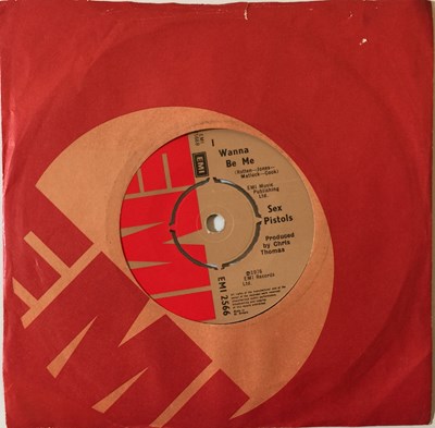 Lot 720 - SEX PISTOLS - ANARCHY IN THE UK 7" (ORIGINAL UK CHRIS THOMAS MISCREDIT - EMI 2566)