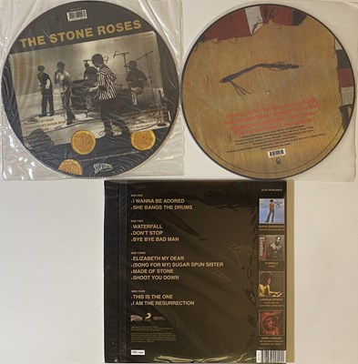 Lot 728 - THE STONE ROSES - LIMITED EDITION LP RELEASES (COLOURED VINYL/PICTURE DISCS)