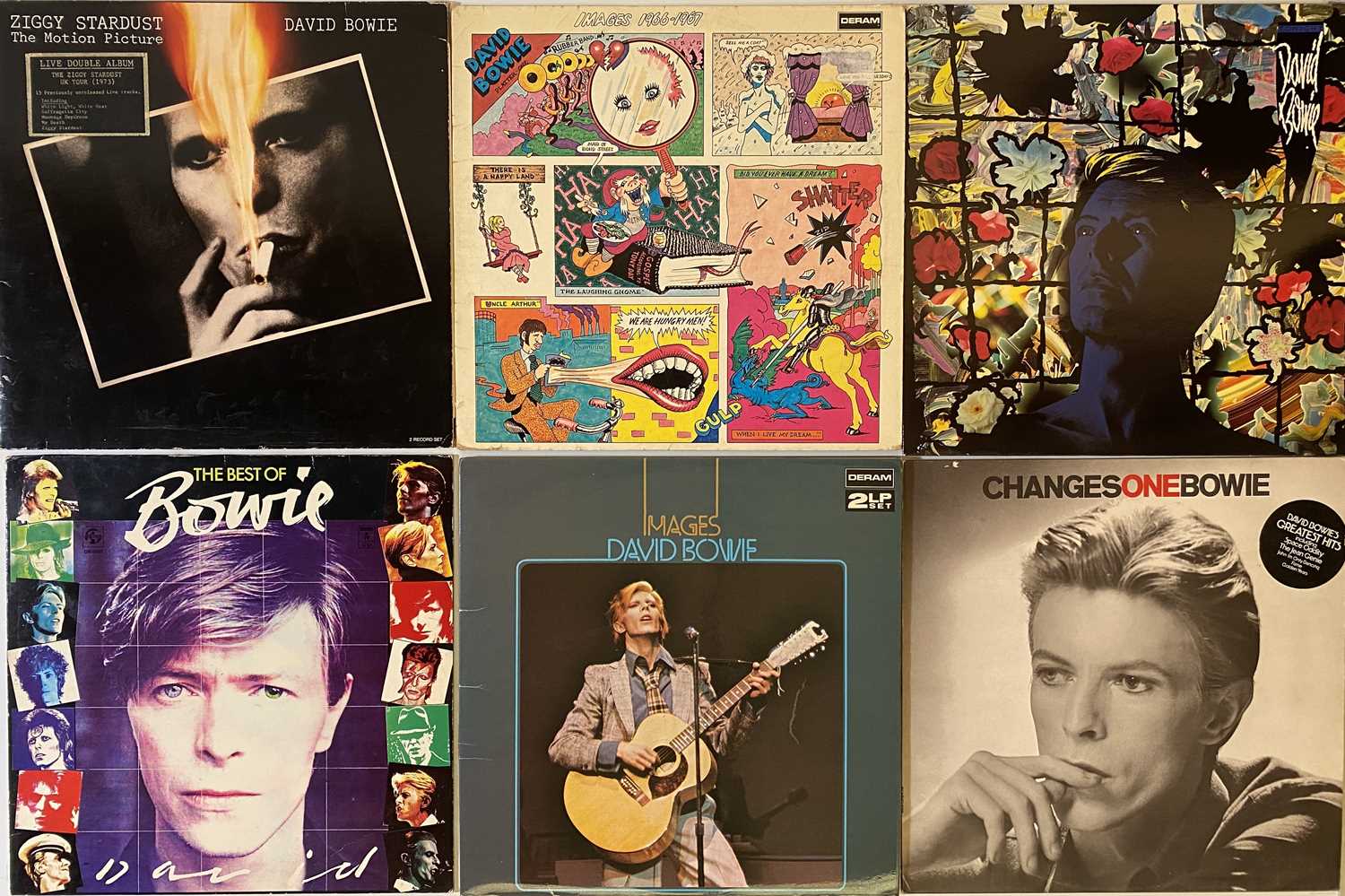 Lot 781 - DAVID BOWIE - STUDIO LPs/ 12