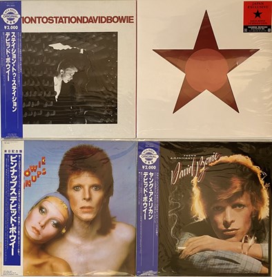 Lot 864 - DAVID BOWIE - LIMITED EDITION JAPANESE PRESSING LPs/12"