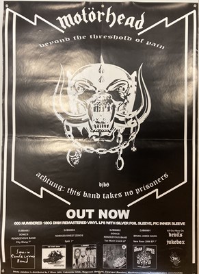 Lot 189 - MOTORHEAD POSTERS