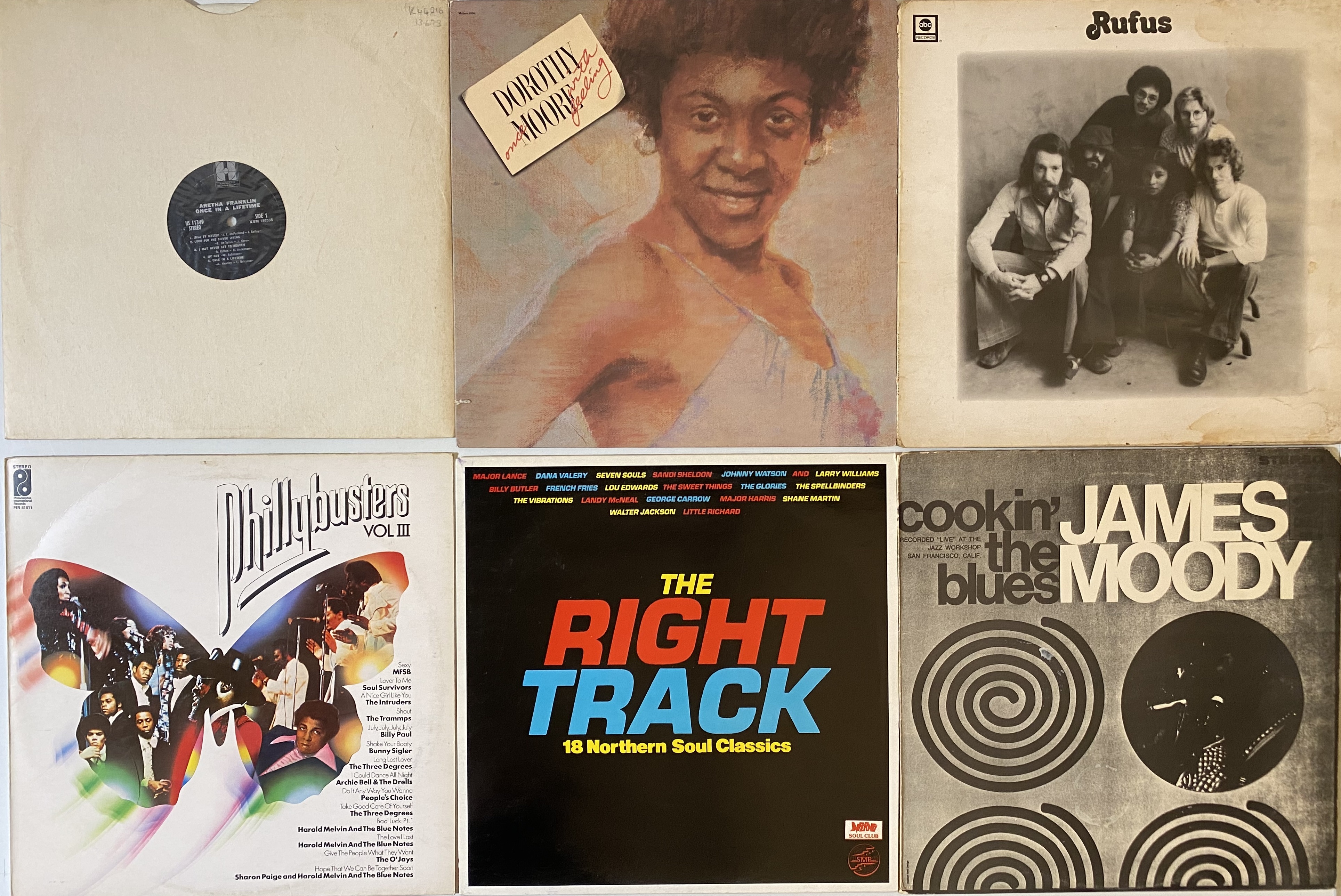 Lot 784 - SOUL/ FUNK/ DISCO - LPs