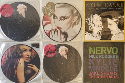 Lot 868 - KYLIE MINOGUE (PLUS DANNII) - 12" PICTURE DISCS/COLOURED VINYL COLLECTION