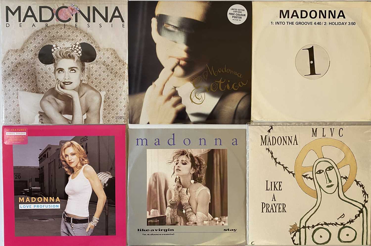 Lot 804 - MADONNA - 12" SINGLES