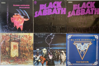 Lot 809 - BLACK SABBATH AND RELATED - LP/ 12"