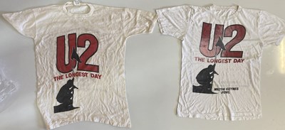 Lot 338 - U2 LONGEST DAY T-SHIRTS