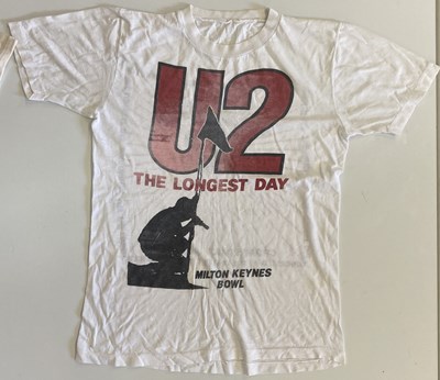 Lot 338 - U2 LONGEST DAY T-SHIRTS