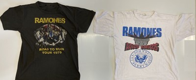 Lot 341 - RAMONES T-SHIRTS