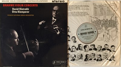 Lot 1325 - DAVID OISTRAKH - SAX 2411 - BRAHMS VIOLIN CONCERTO IN D MAJOR LP (ORIGINAL UK STEREO EDITION)