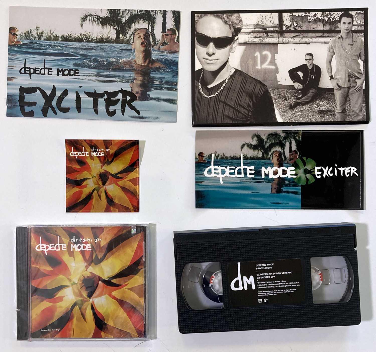 Lot 67 DEPECHE MODE SIGNED EXCITER PROMO BOX.