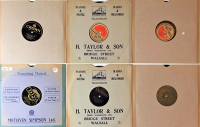 Lot 687 - JAZZ & BLUES US 78s - 'C TO D' LABELS