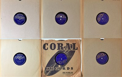 Lot 694 - JAZZ & BLUES US 78s - DECCA LABEL