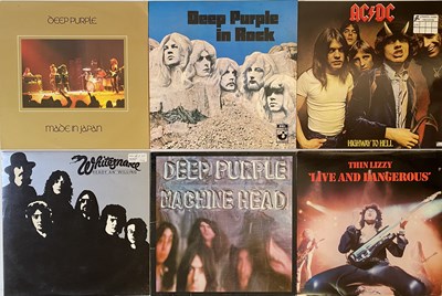 Lot 836 - HEAVY ROCK/ METAL - LPs/ CASSETTES