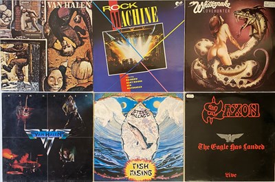 Lot 836 - HEAVY ROCK/ METAL - LPs/ CASSETTES