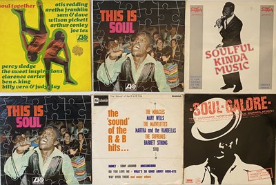 Lot 843 - CLASSIC SOUL/ MOTOWN - LP COMPILATIONS