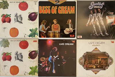 Lot 847 - THE WHO/ CREAM - LPs