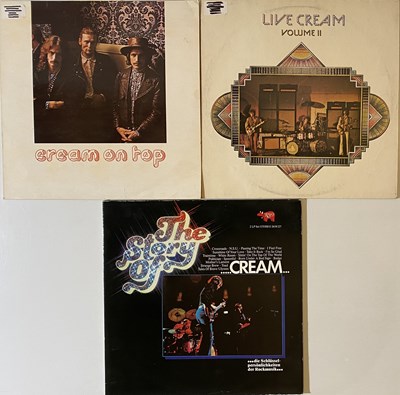 Lot 847 - THE WHO/ CREAM - LPs