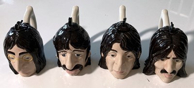 Lot 153 - THE BEATLES - A SET OF LORNA BAILEY TEAPOTS.