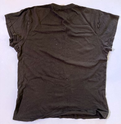 Lot 286 - THE ROLLING STONES - A T-SHIRT OWNED AND WORN BY MICK JAGGER.