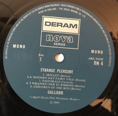 Galliard ‎/ Strange Pleasure 英国盤 限定値下げ-