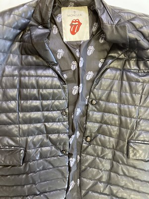 Lot 291 - THE ROLLING STONES - A MONCLER JACKET OWNED AND WORN BY MICK JAGGER.