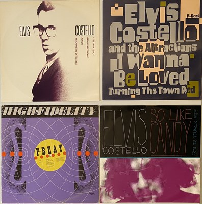 Lot 855 - ELVIS COSTELLO - LP/ 12" COLLECTION