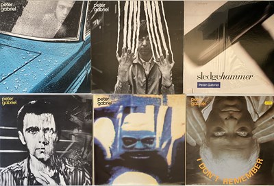 Lot 856 - GENESIS/ PETER GABRIEL/ PHIL COLLINS - LPs/ 12"